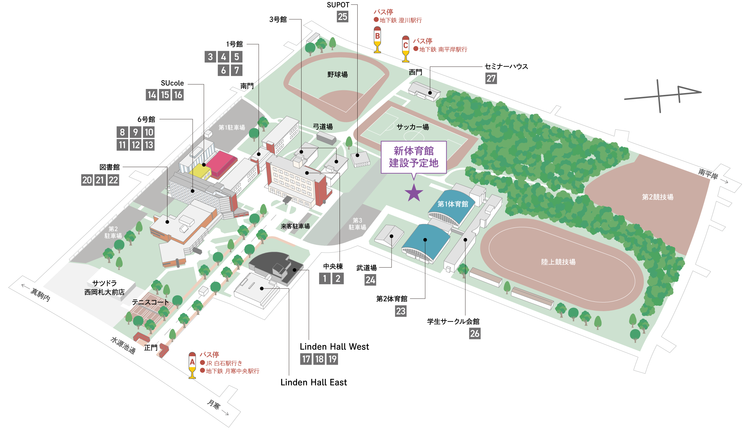 キャンパスマップ