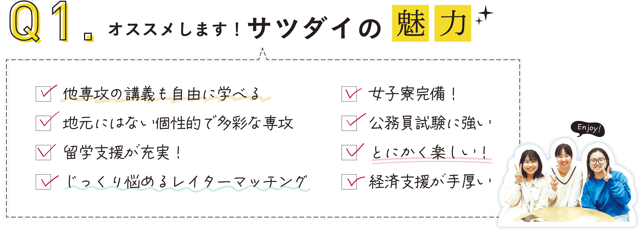 オススメします！サツダイの魅力